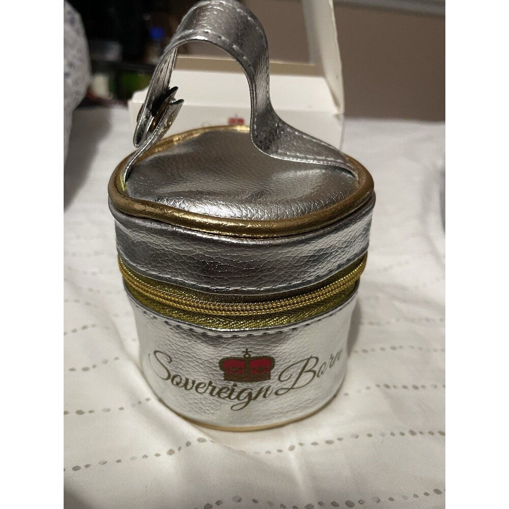 Sovereign Born The Silver Collection Silver Single Piece Pacifier with Case - Picture 3 of 6
